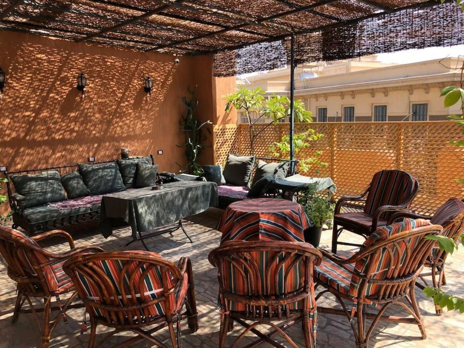 Apartment On A Rooftop In Downtown, Kairo Exterior foto
